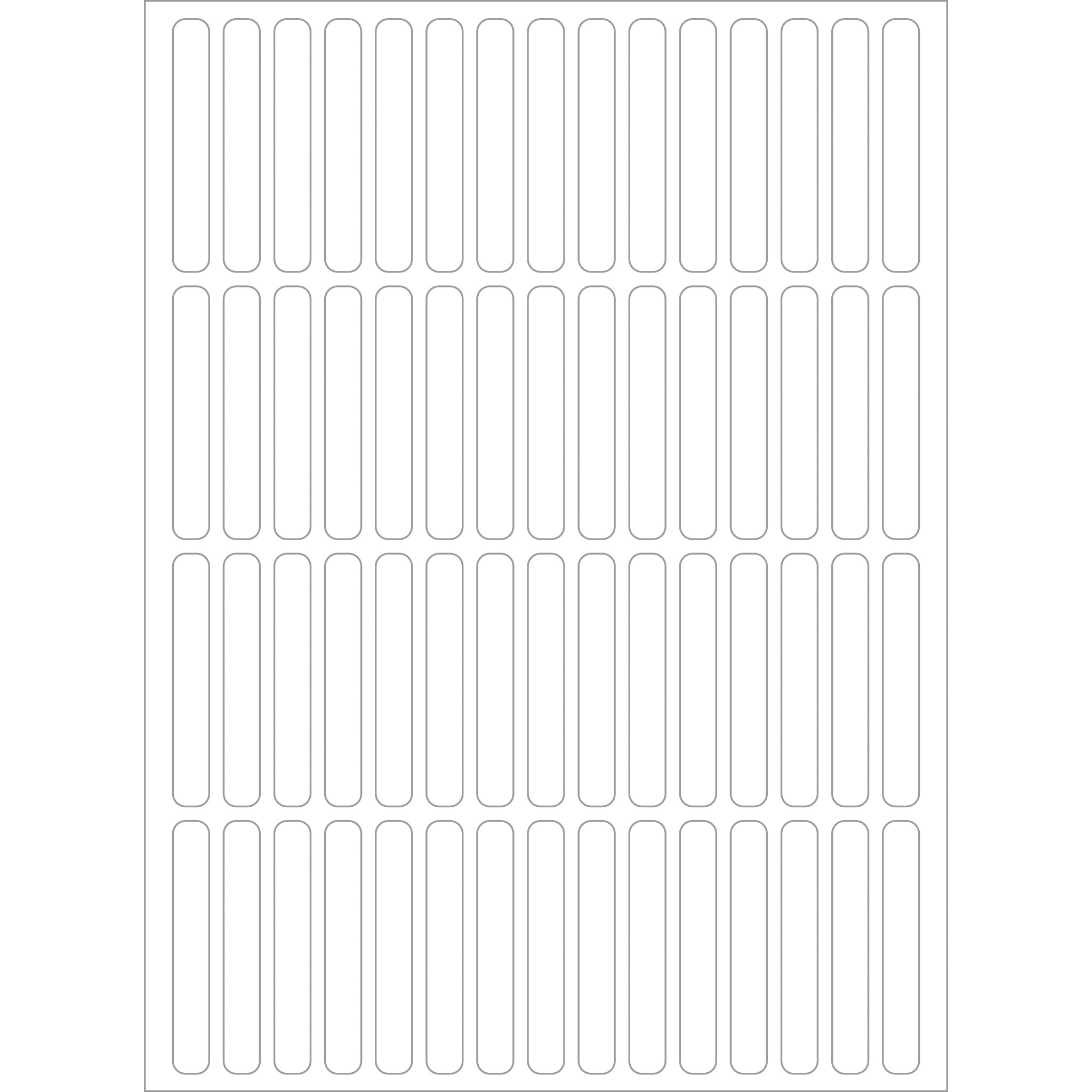 Herma Büropackung, weiß, 5 x 35 mm, permanent haftend