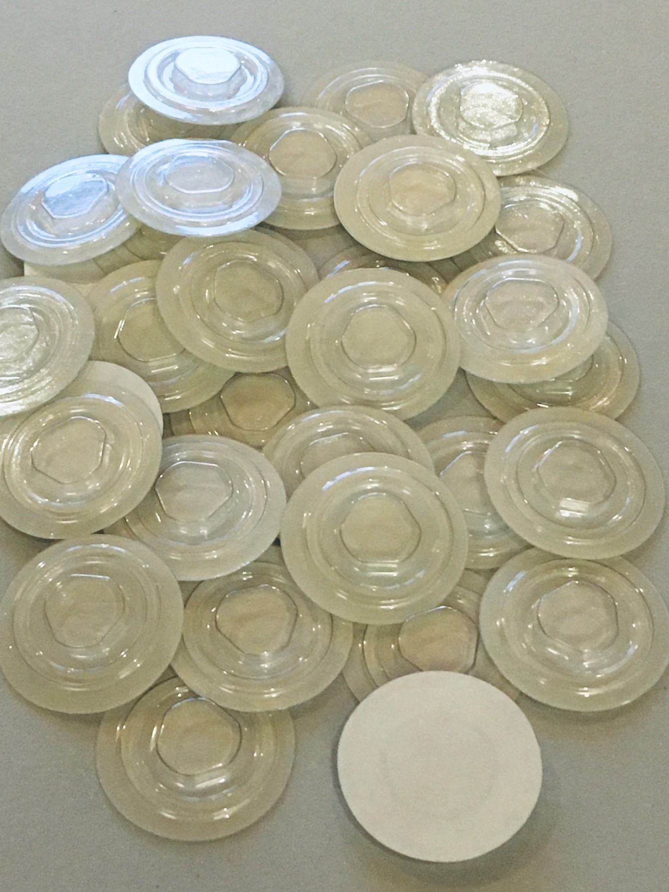 CD, DVD, Blu-Ray - Clips, transparent