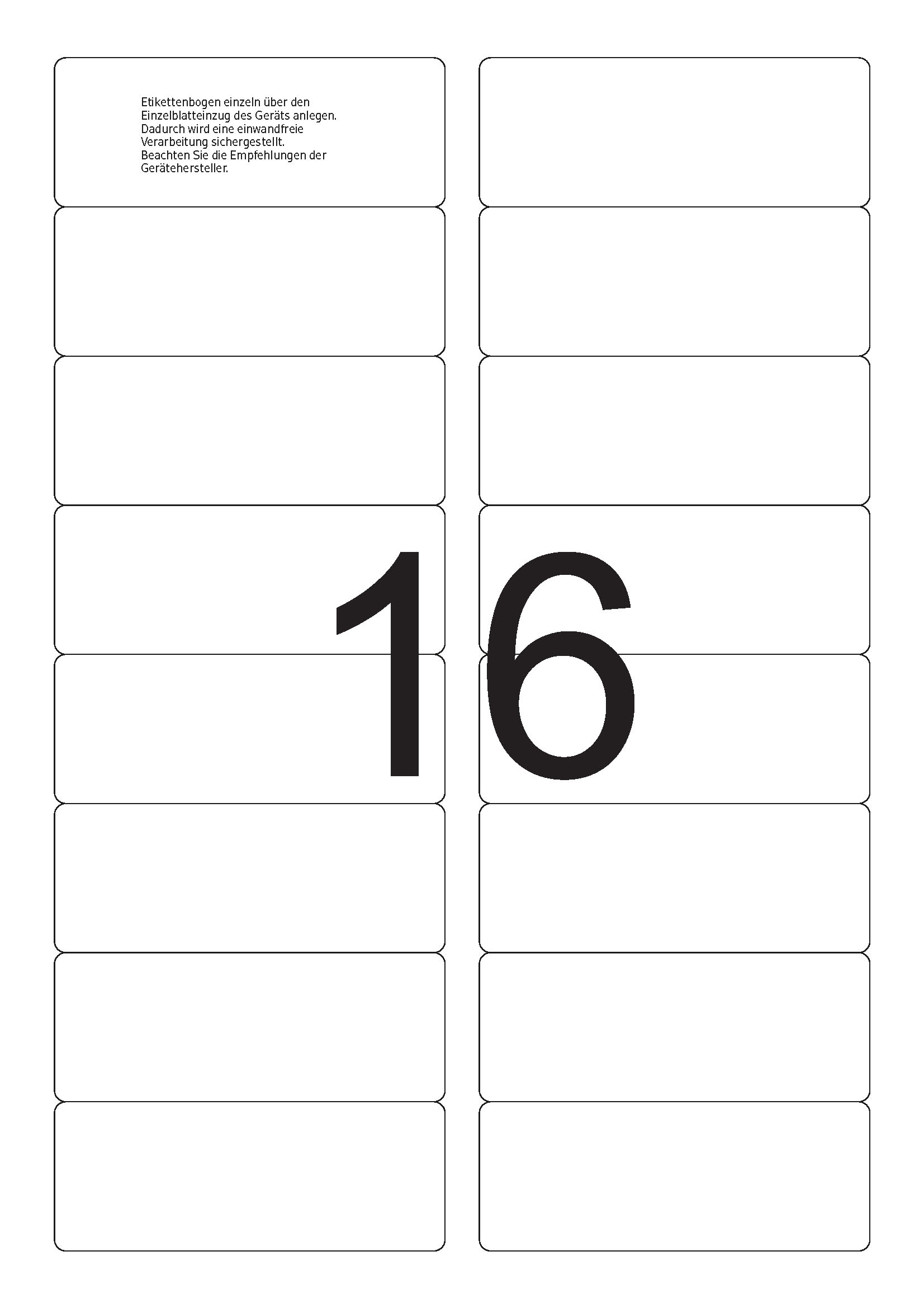 Herma Namensetiketten, A4 - 88,9 x 33,8 mm, 10 Blatt, Namensschild, Acetatseide, weiß