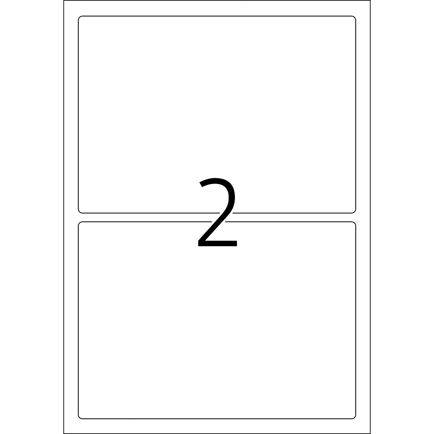 HERMA Etiketten, A4 - 190,0 x 135,0 mm, 25 Blatt, Polyesterfolie weiß matt, wetterfest