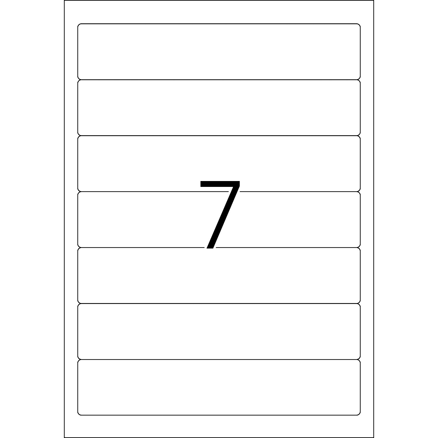HERMA Etiketten, A4 - 192,0 x 38,0 mm, kurze Ordnerrücken, schmal, farbig