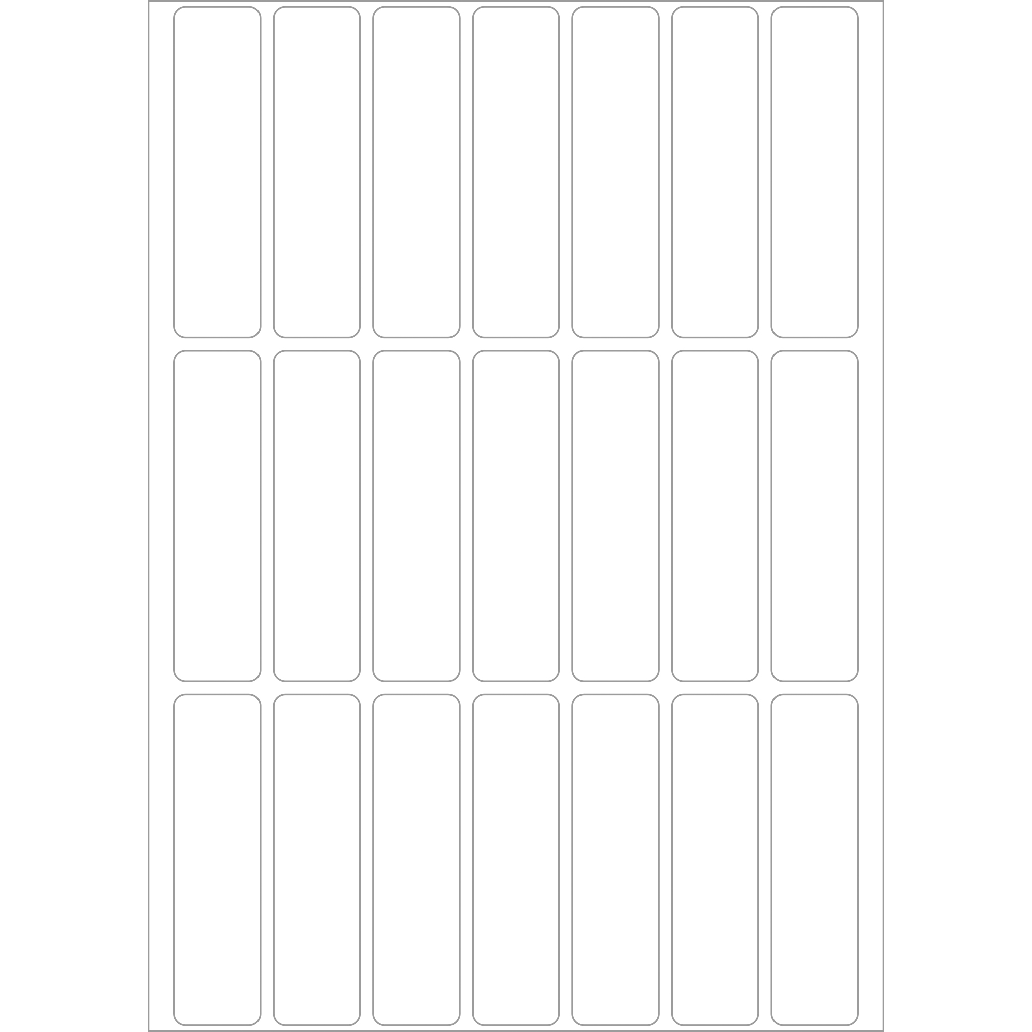 Herma Büropackung, weiß, 13 x 50 mm, Movables ®