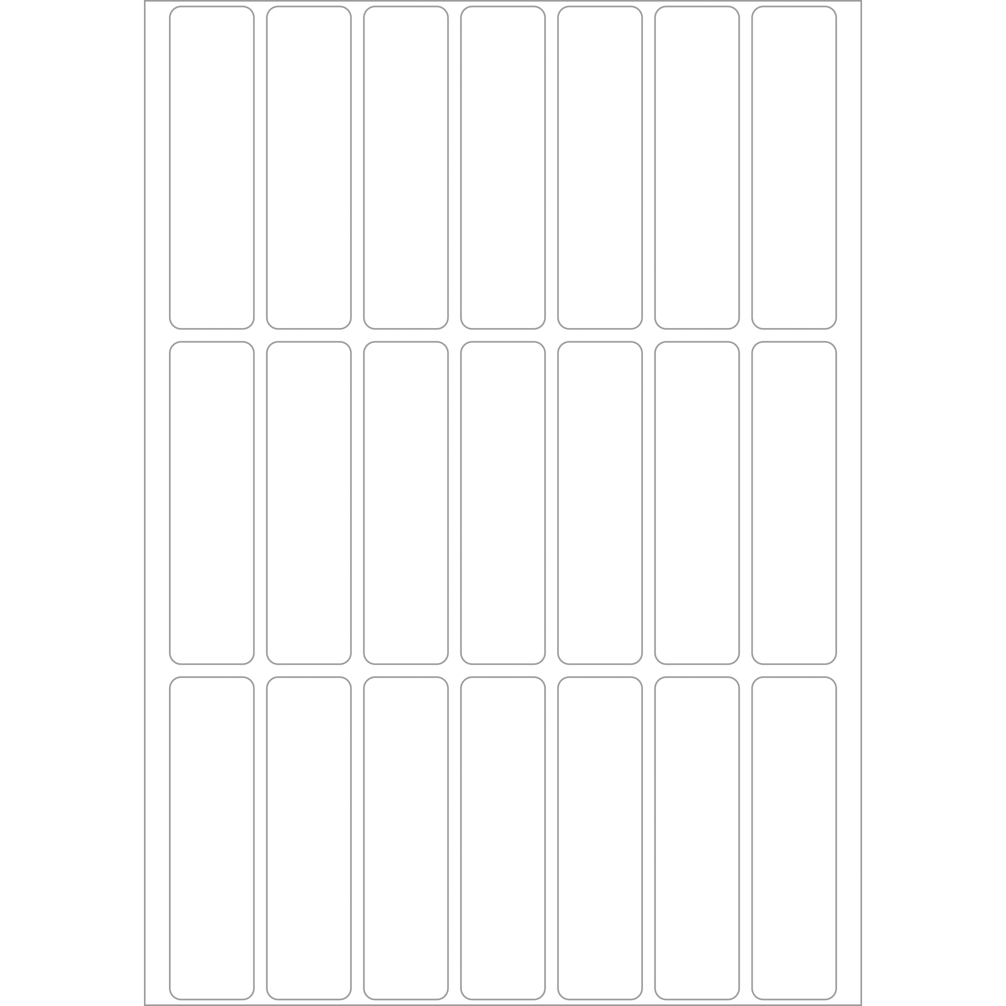 Herma Büropackung, weiß, 13 x 50 mm, permanent haftend