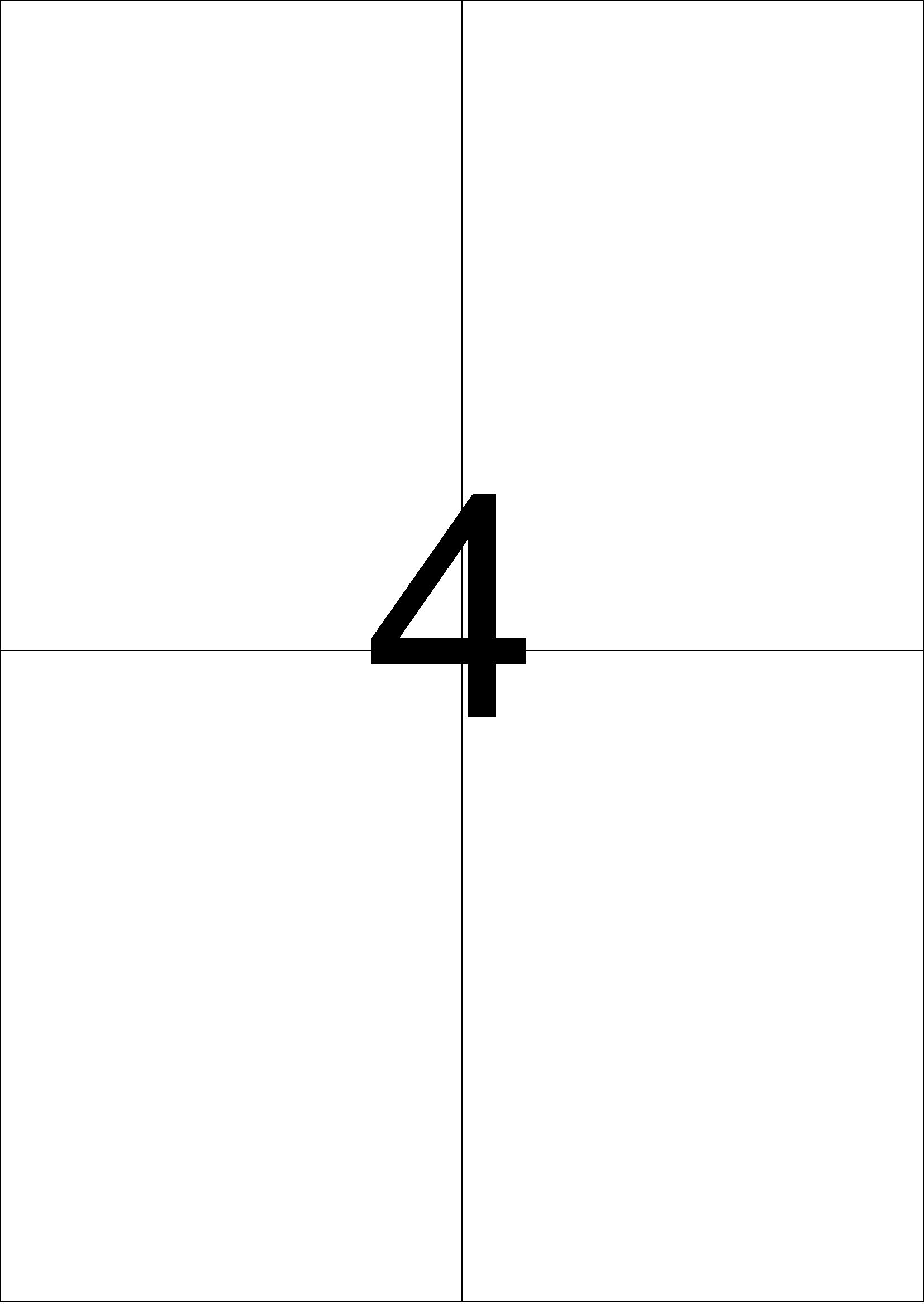 eza-print - A4, weiß - 105,0 x 148,5 mm, 100 Blatt