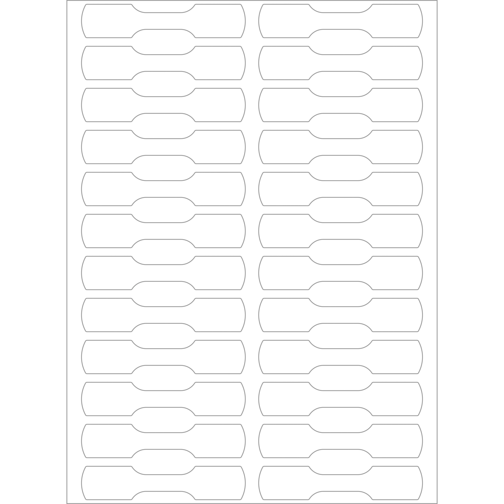Herma Büropackung, Ringetiketten, weiß, 10 x 49 mm, permanent haftend