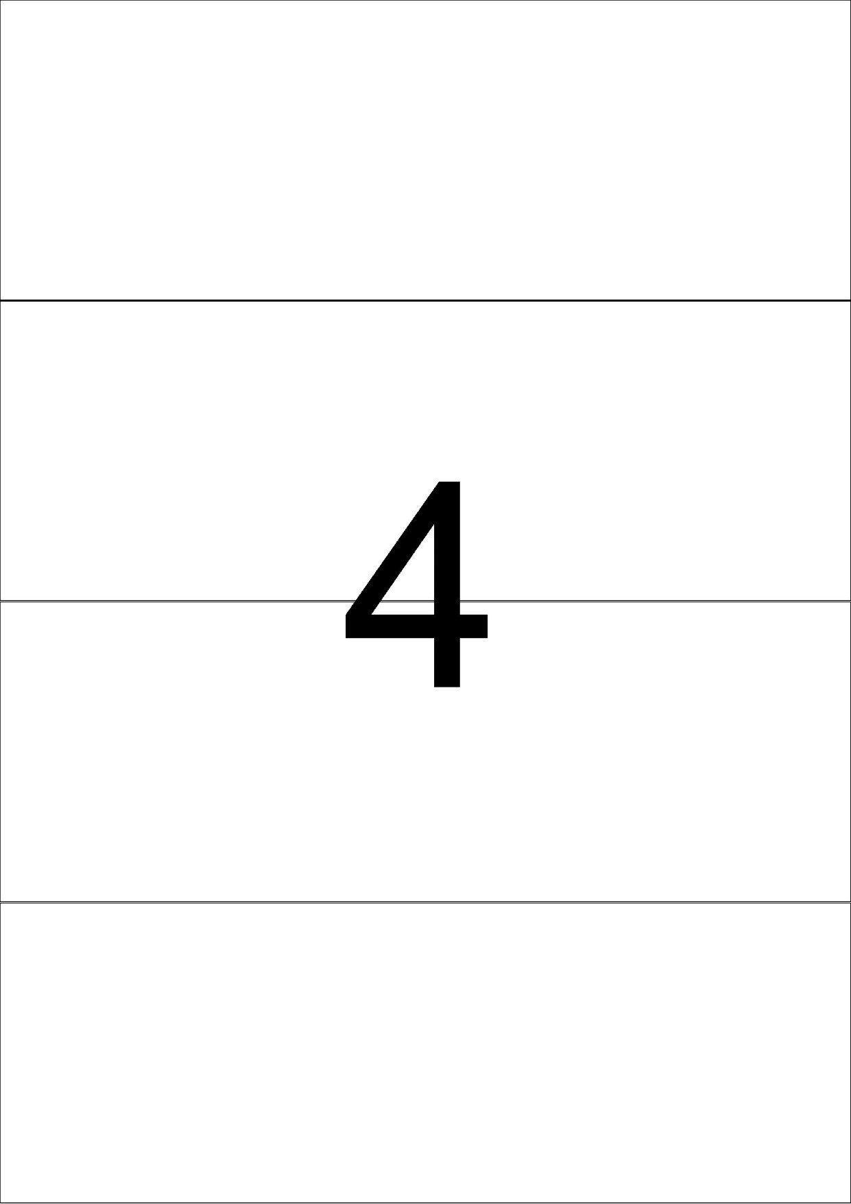 eza-print - A4, weiß - 210,0 x 74,25 mm, 100 Blatt