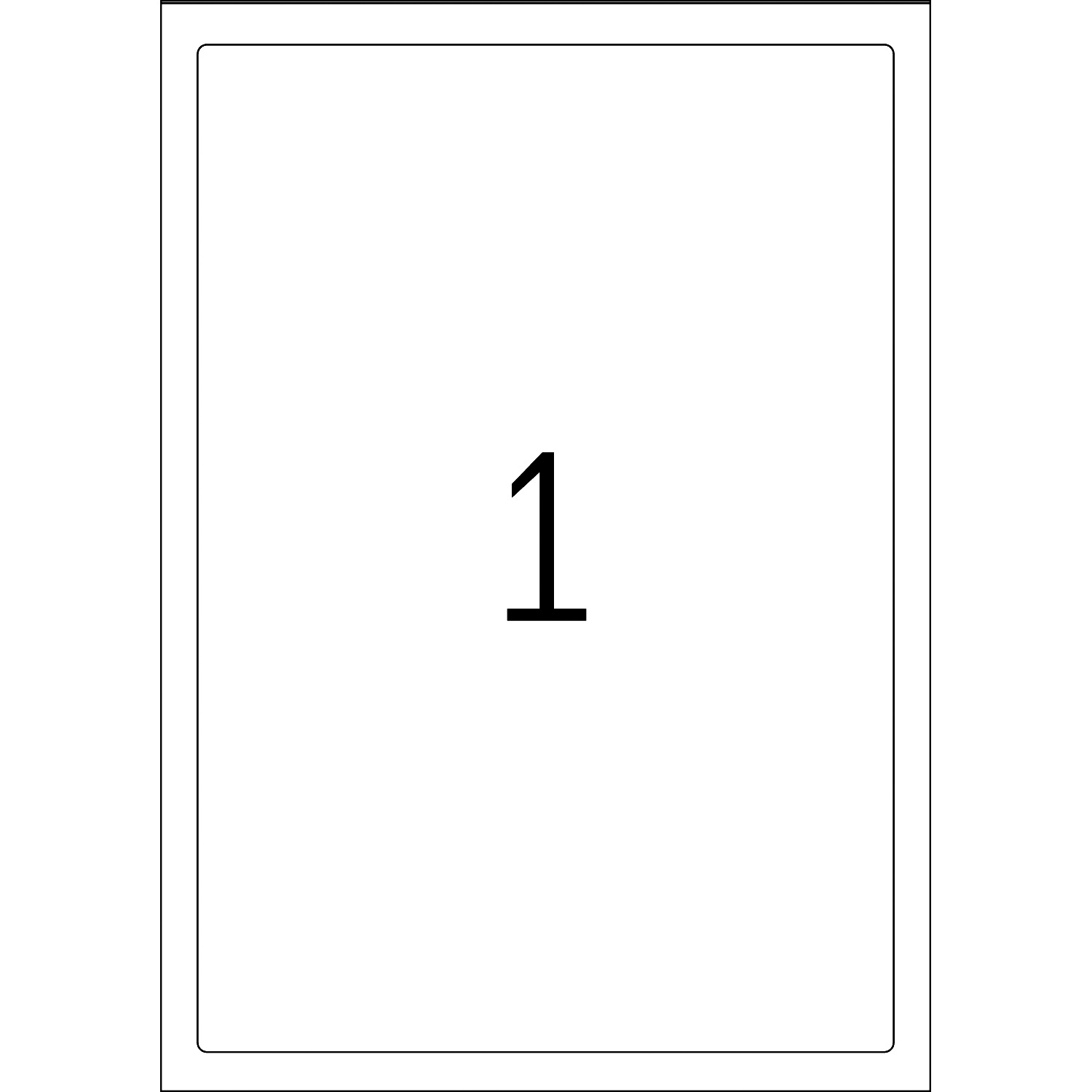 HERMA Etiketten, A4 - 190,0 x 275,0 mm, 25 Blatt, Polyesterfolie weiß matt, wetterfest
