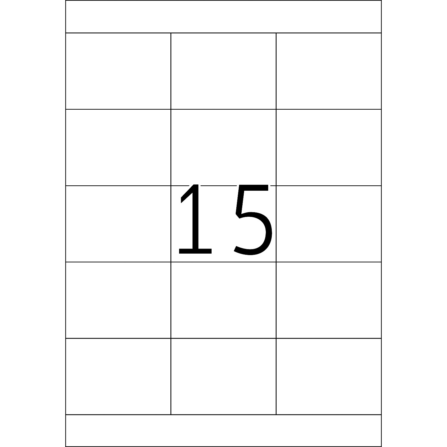 HERMA Etiketten, A4 - 70,0 x 50,8 mm, 100 Blatt, weiß