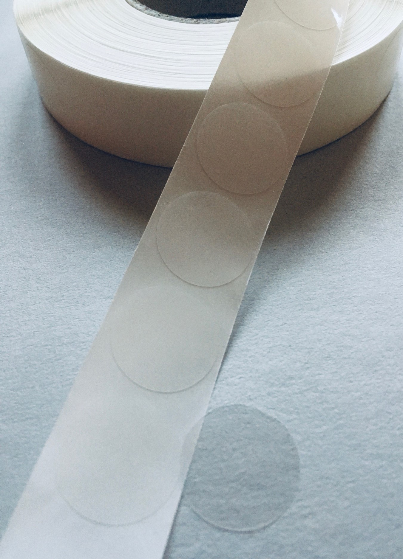 Haftpunkte einseitig klebend, 21 mm