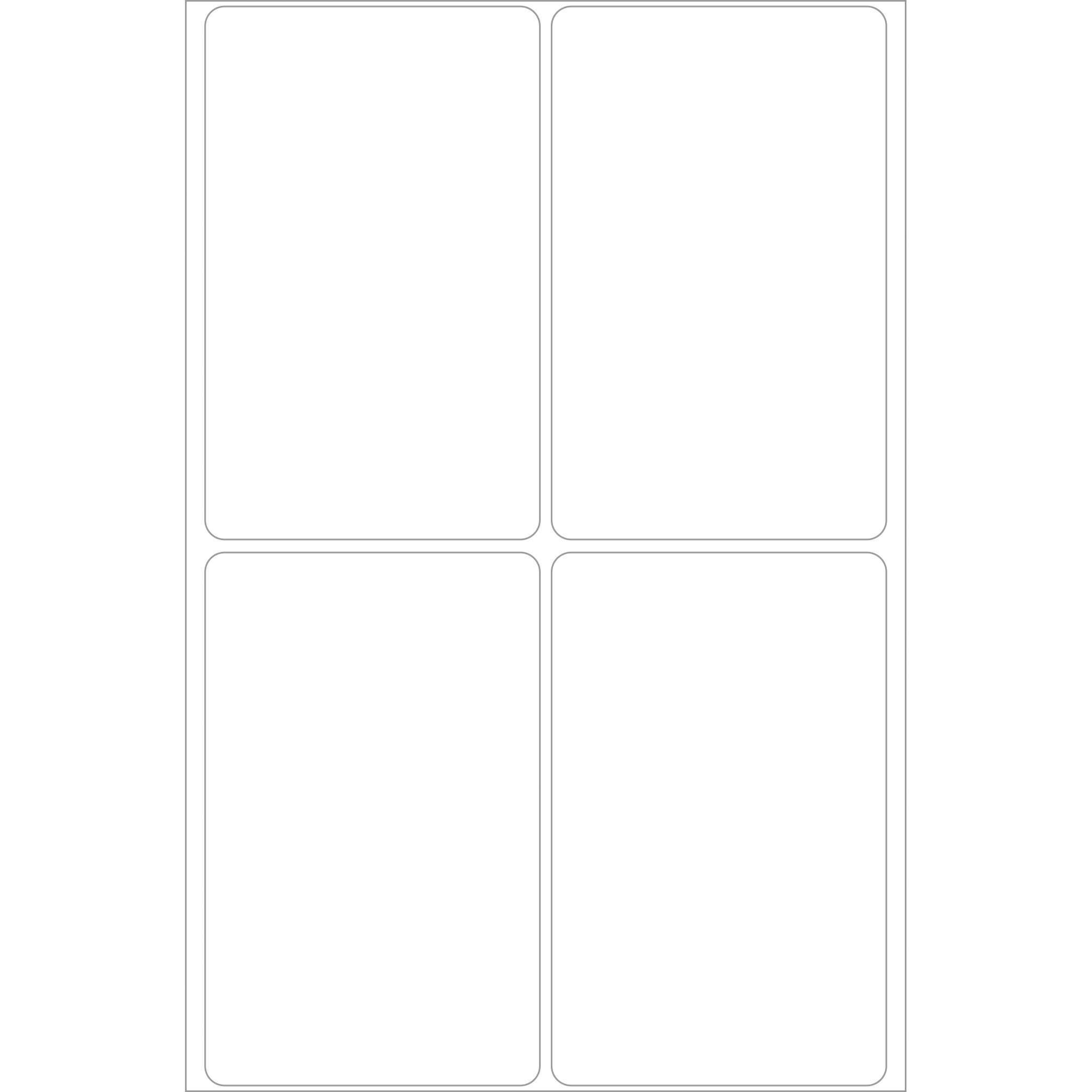 Herma Büropackung, weiß, 52 x 82 mm, Movables ®