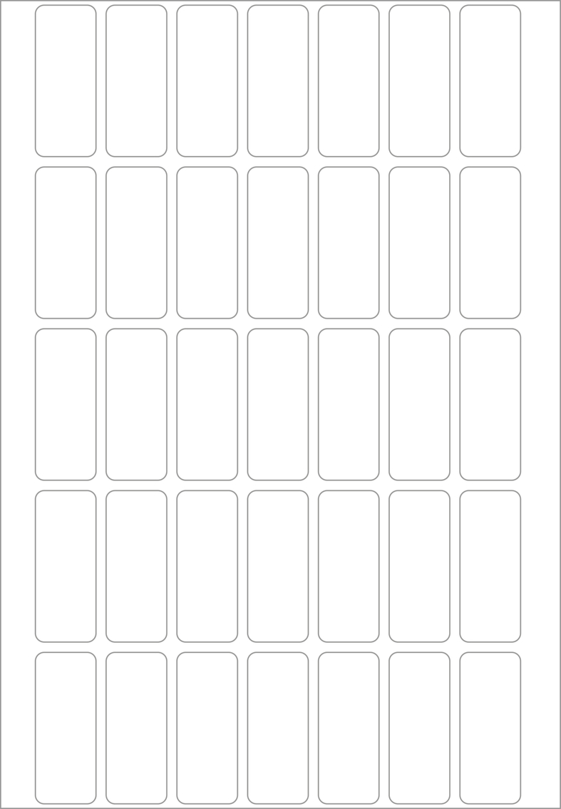 Herma Büropackung, weiß / farbig, 12 x 30 mm, 32 Blatt