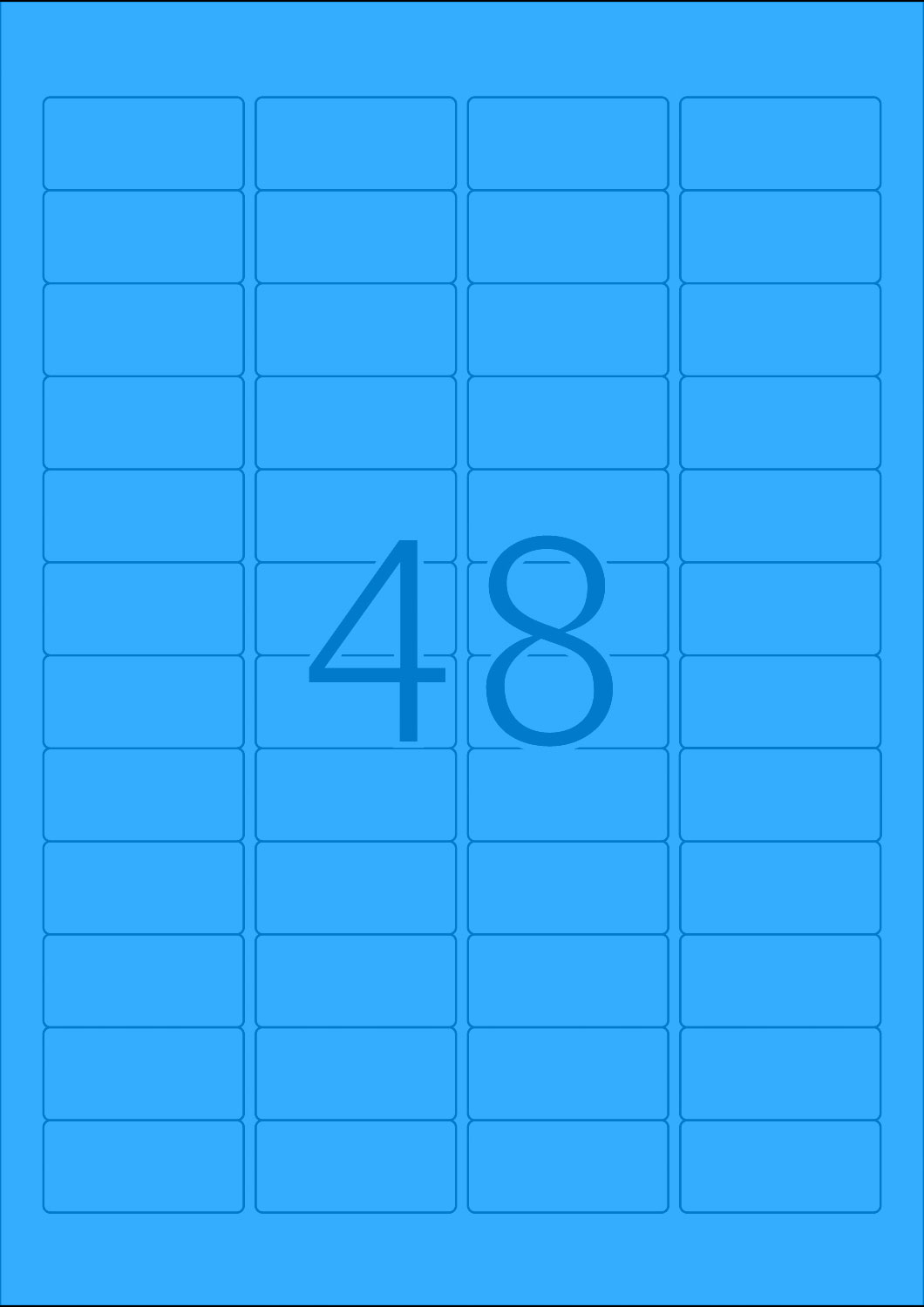 HERMA Etiketten, A4 - 45,7 x 21,2 mm, 20 Blatt, farbig