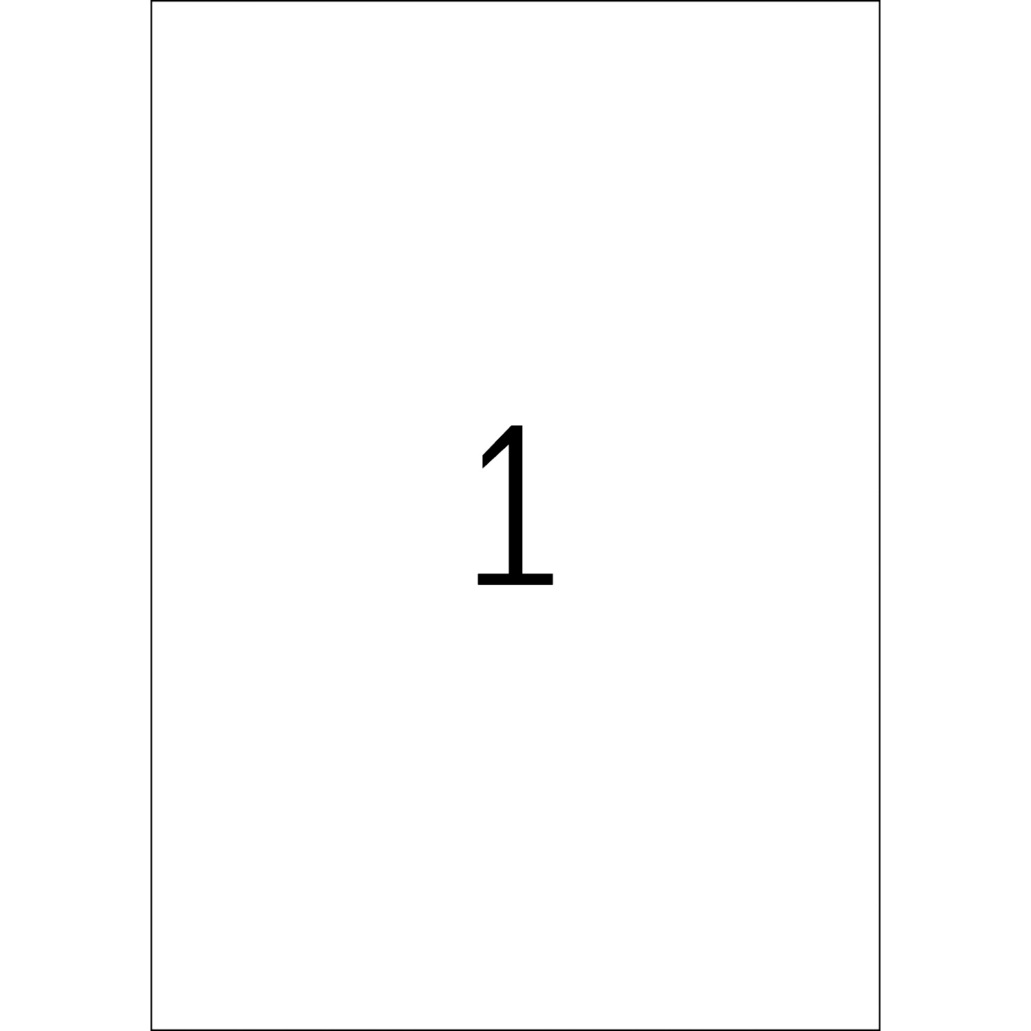 HERMA Special Inkjet, A4 - 210,0 x 297,0 mm, Folie transparent
