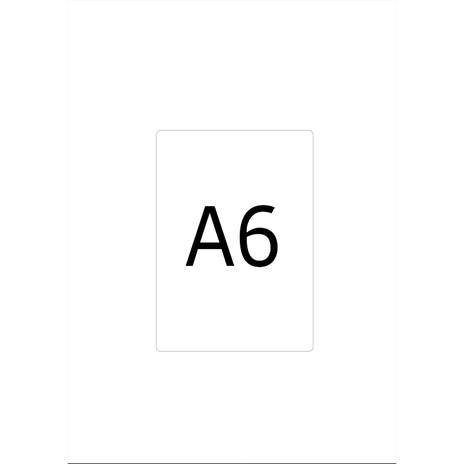HERMA Etiketten, A6 - 105,0 x 148,0 mm, 800 Blatt, weiß