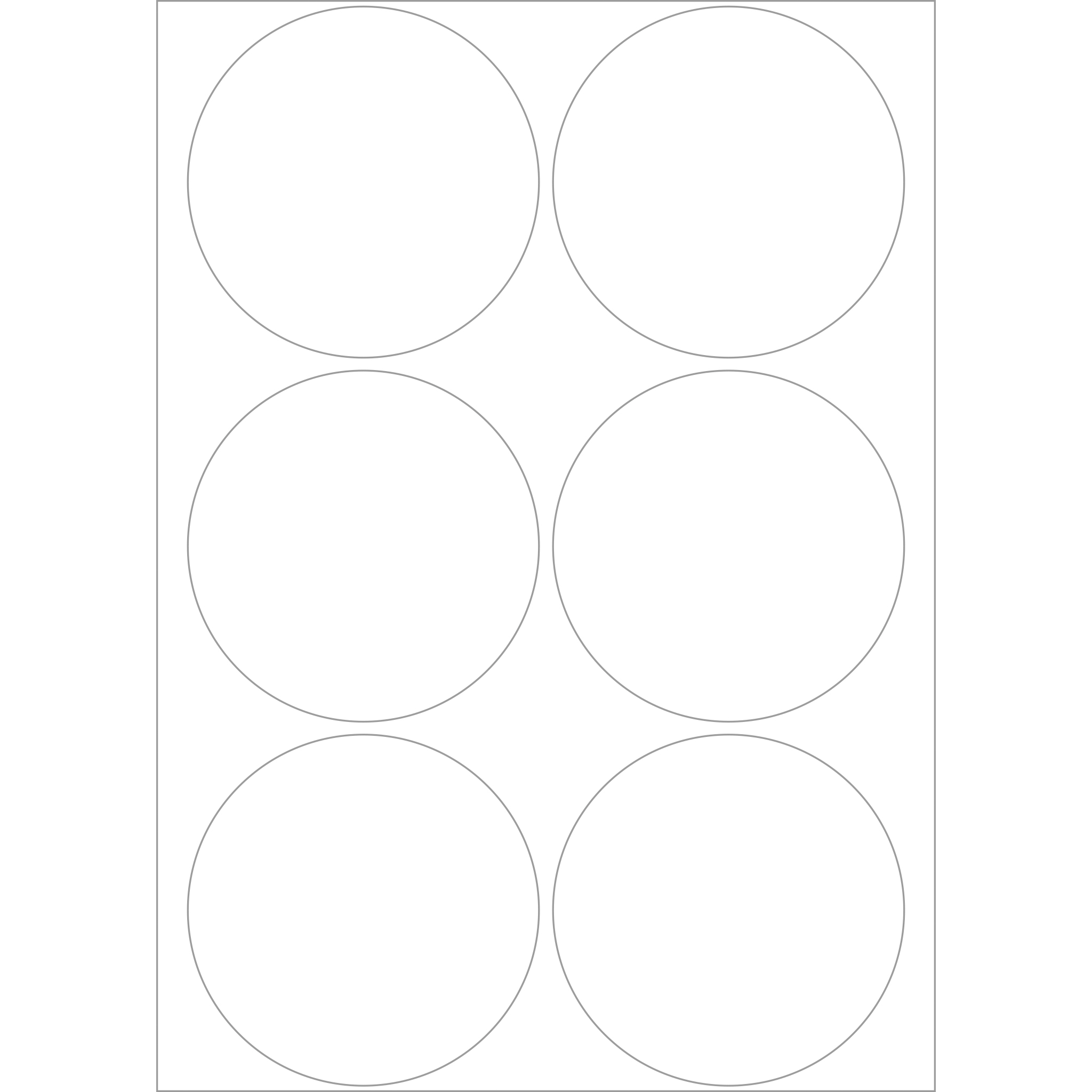 Herma Büropackung, weiß/farbig & leuchtfarben, 50 mm Ø, permanent haftend
