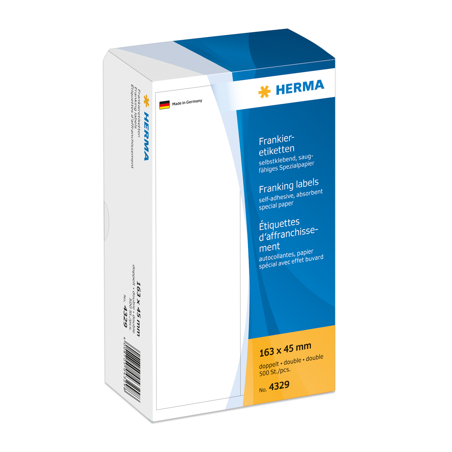 Frankier-Etiketten 163 x 45 mm