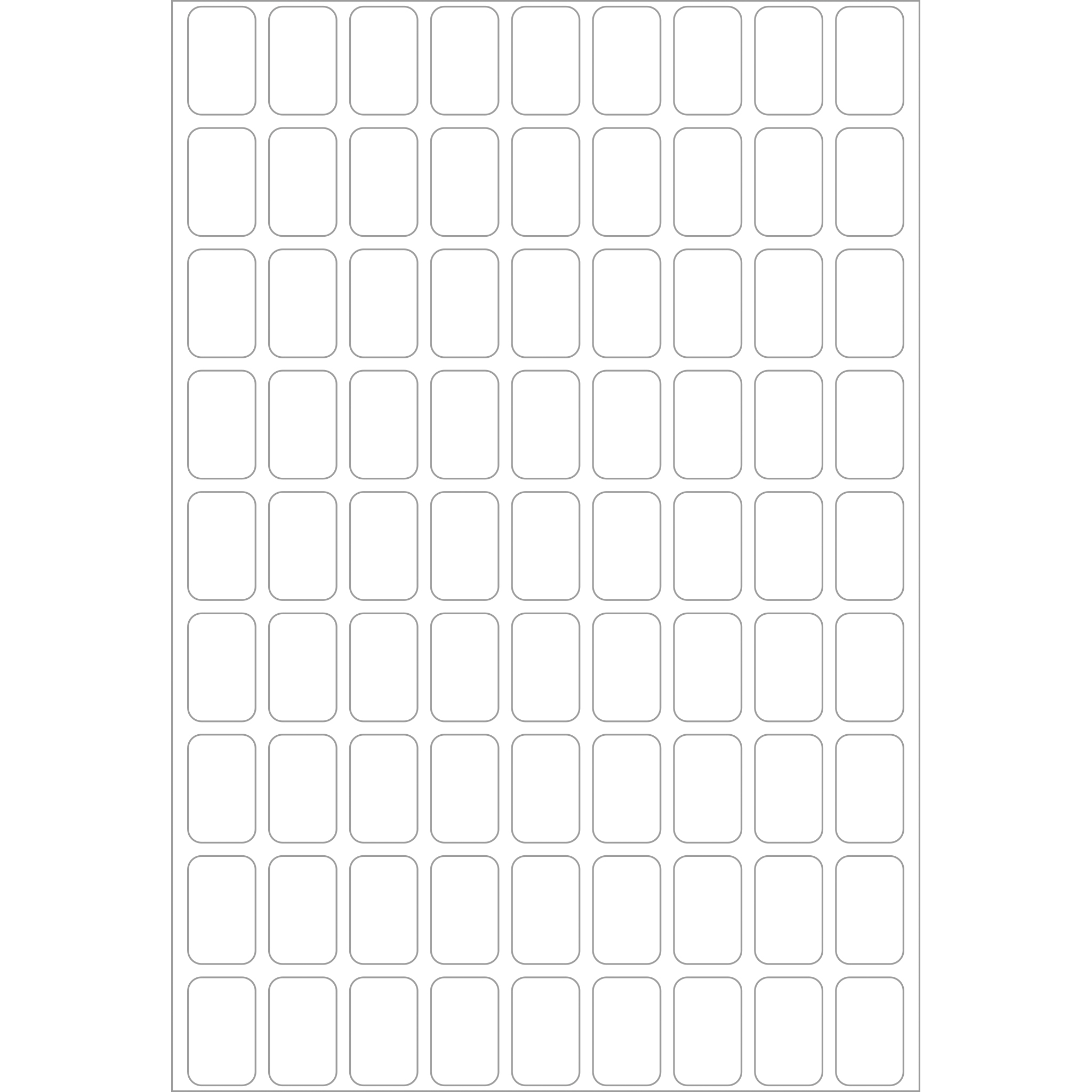 Herma Büropackung, weiß, 10 x 16 mm, permanent haftend