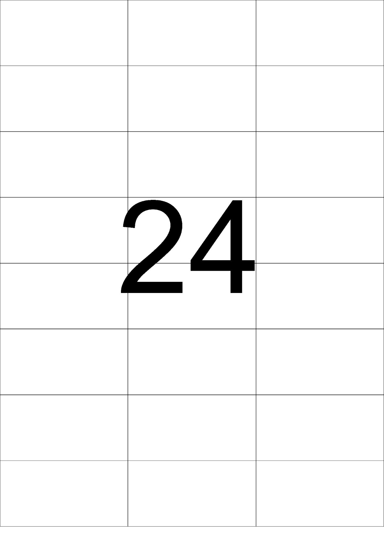 eza-print - A4, weiß - 70,0 x 37,125 mm, 100 Blatt