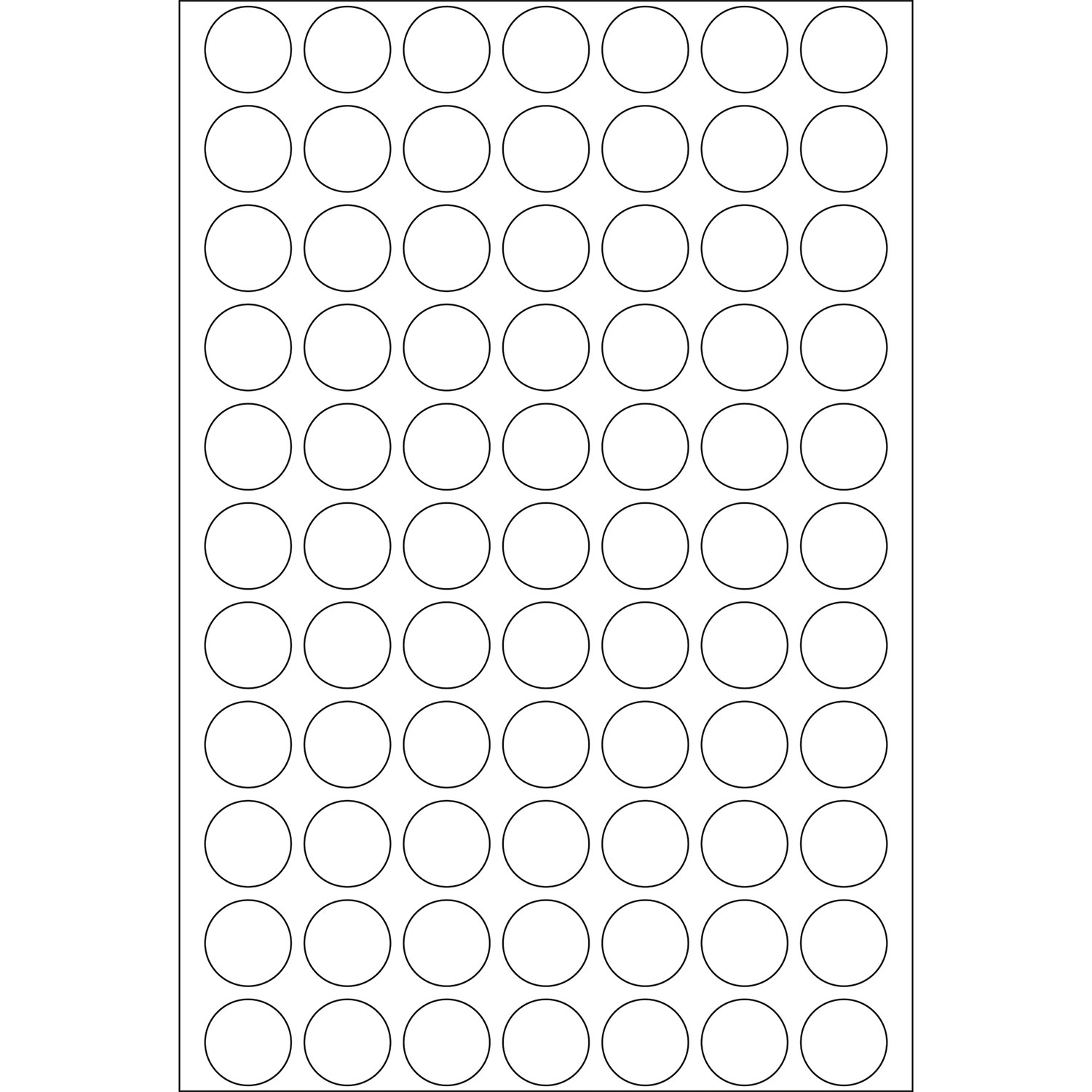 Herma Büropackung, weiß/farbig & leuchtfarben, 13 mm Ø, permanent haftend
