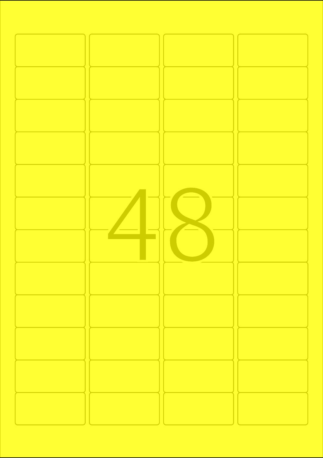 HERMA Etiketten, A4 - 45,7 x 21,2 mm, 20 Blatt, farbig