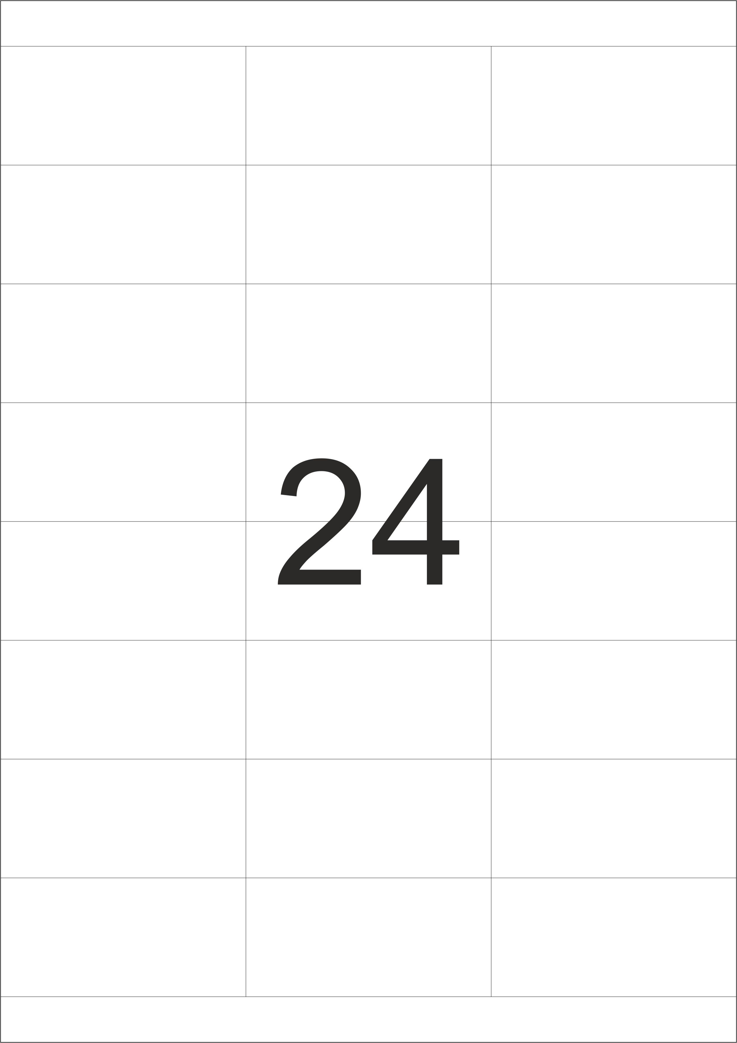 HERMA Etiketten, A4 - 70,0 x 33,8 mm, 100 Blatt, weiß